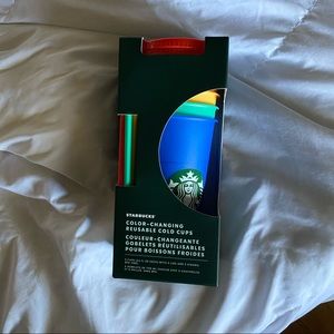 New Starbucks Color Changing Reusable Cups✨